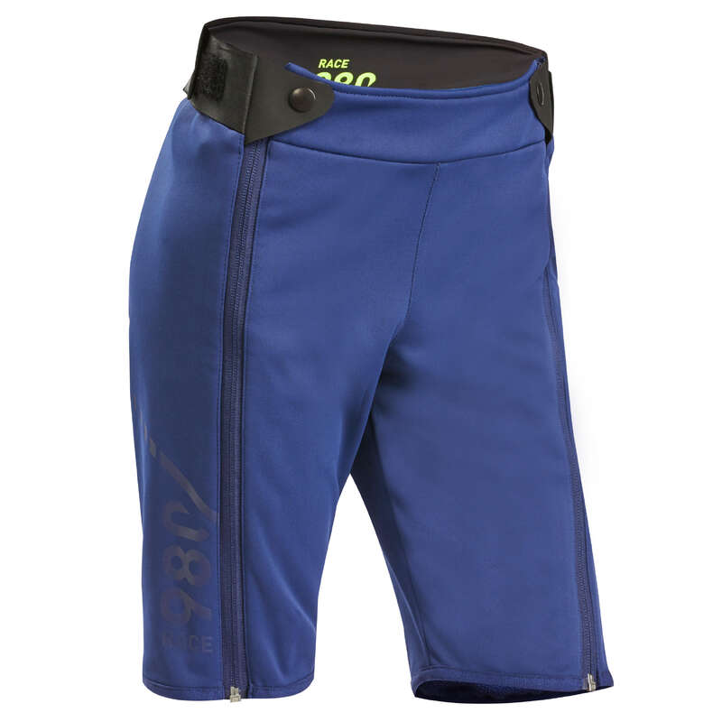 WEDZE CHILDREN'S COMPETITION SKI SHORTS 980 BLUE