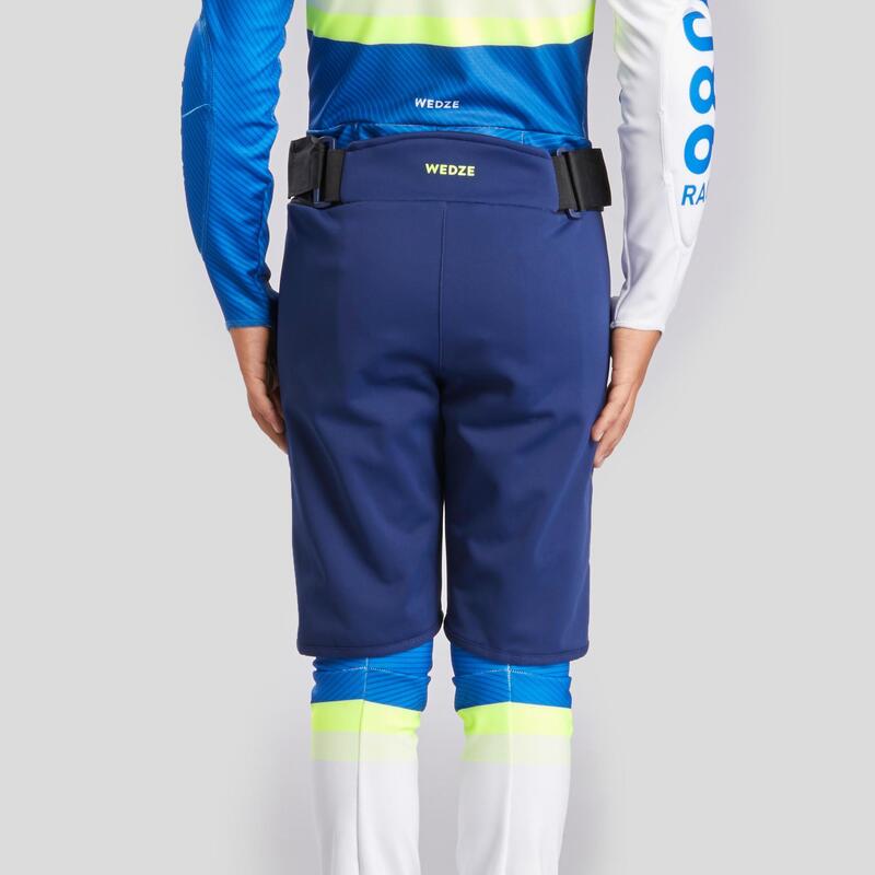 Short de Esquí Racing Niños Wedze 980 AZUL