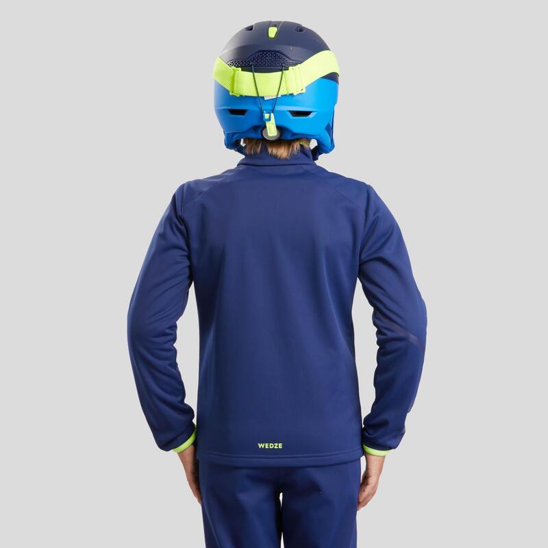 Skijacke Softshelljacke Kinder Club Racing - 980 blau 