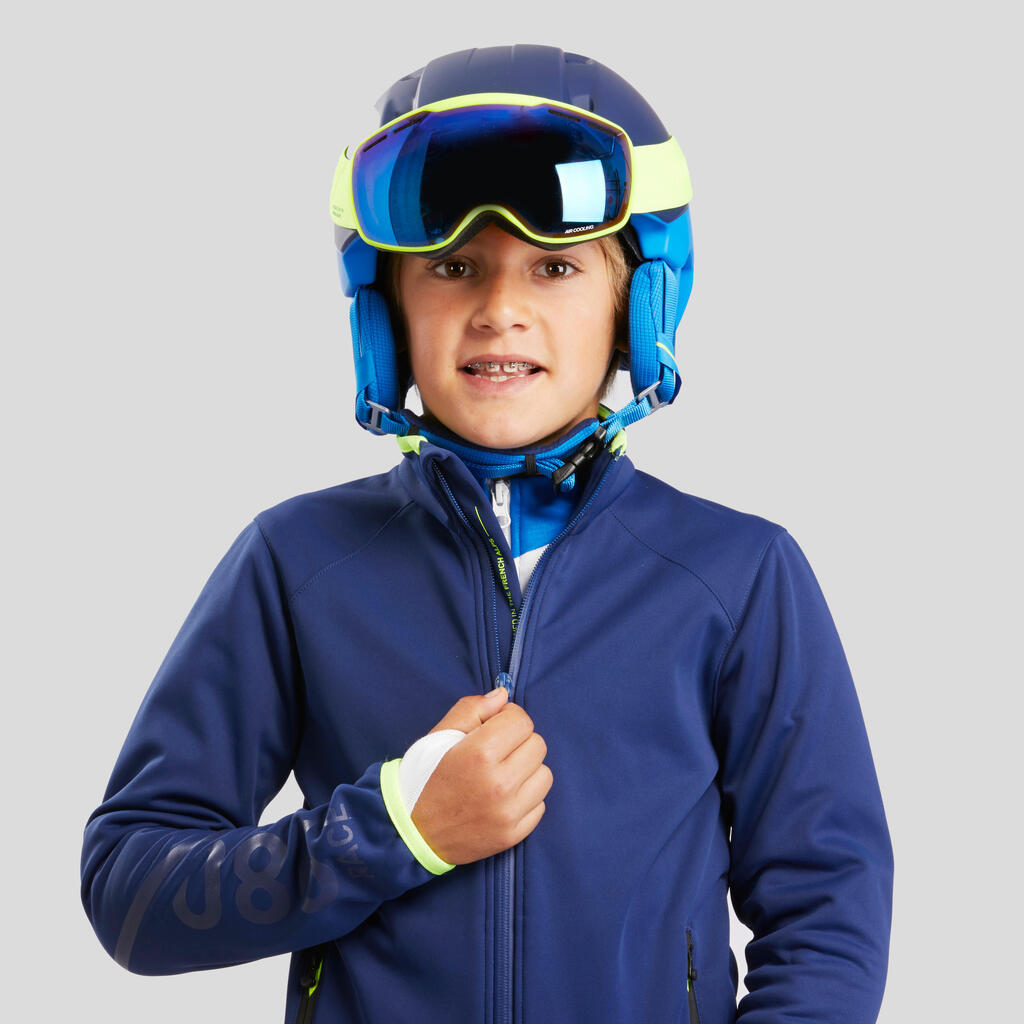 Plava dečja jakna za skijanje COMPETITION 980