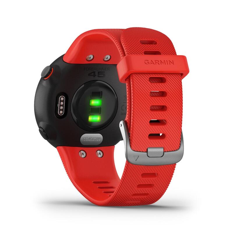 GPS-es futóóra Forerunner 45 lava red