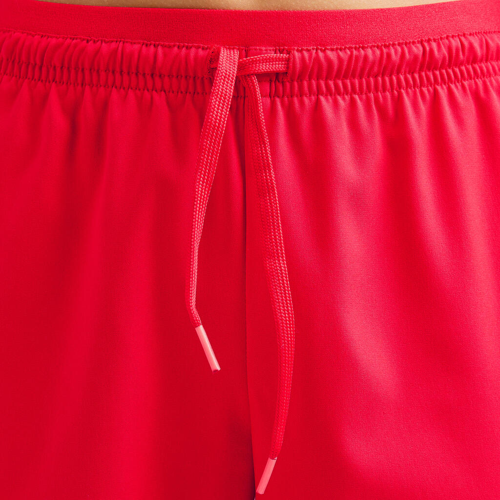 F500 Girls' Football Shorts - Red