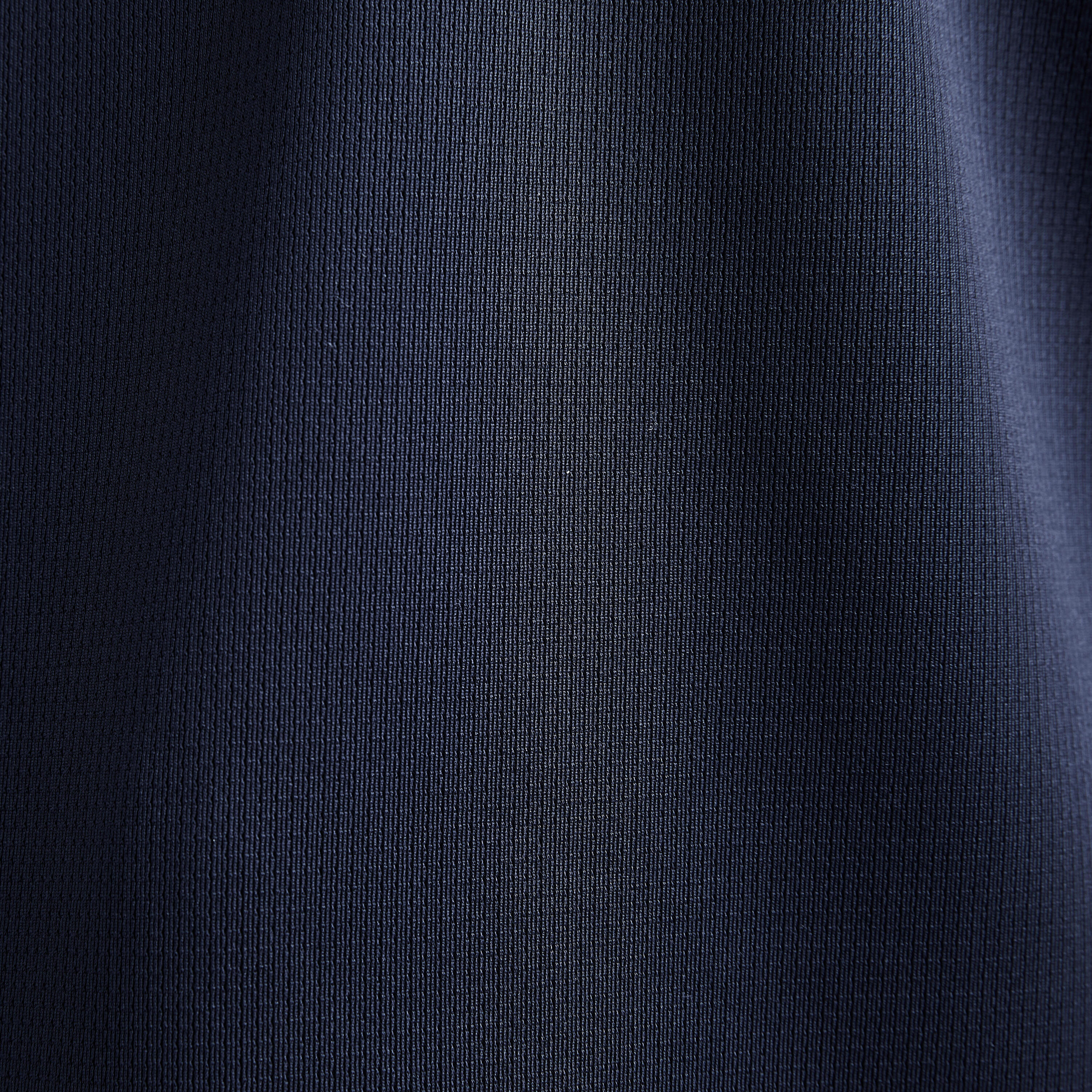 F500 Girls' Football Shirt - Navy Blue/Coral 9/9