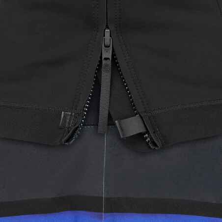 Vyriški neopreniniai buriavimo marškinėliai „900“, 1,5 mm storio, juodi