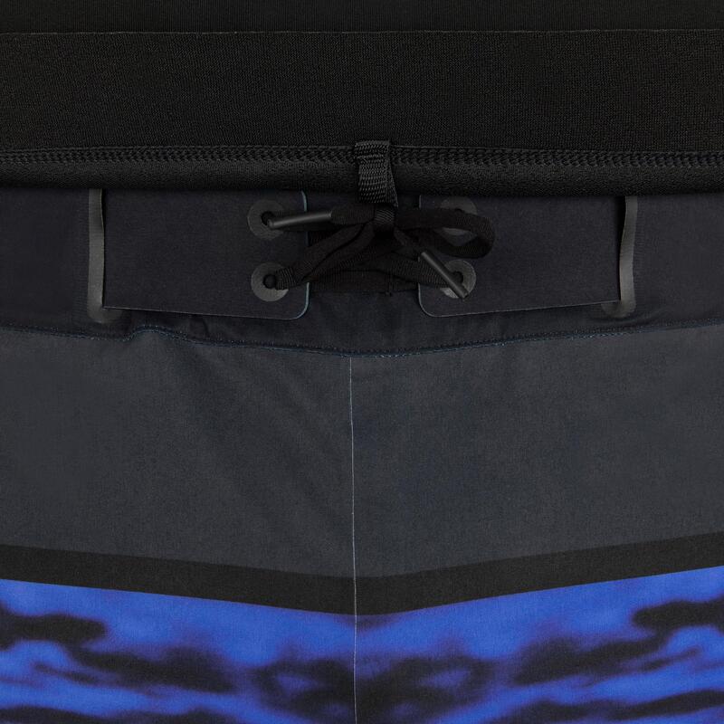1,5 mm Neopreen UV-shirt 900 zwart Surf Rashguard