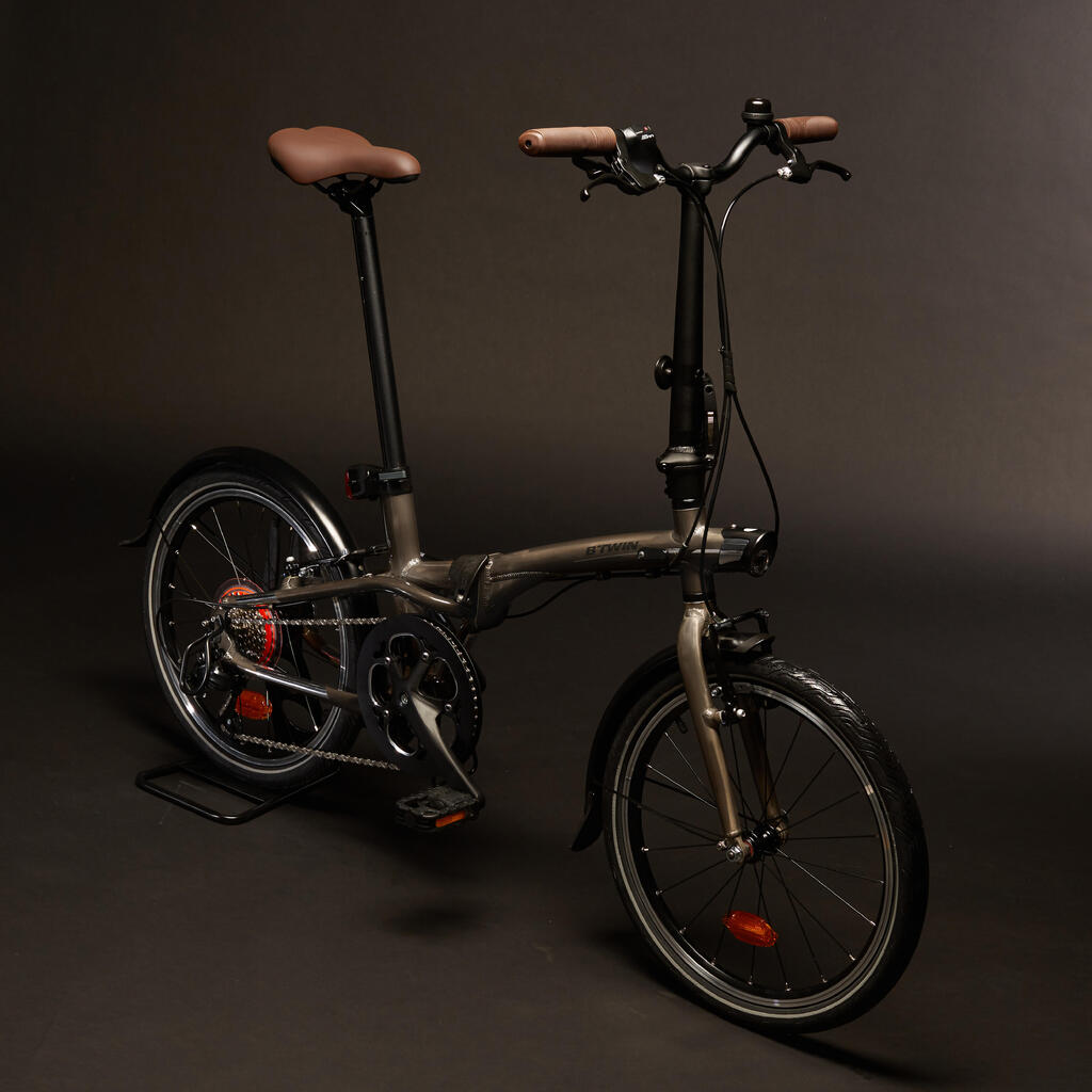 20 Inch FOLDING BIKE btwin 900 - Metallic