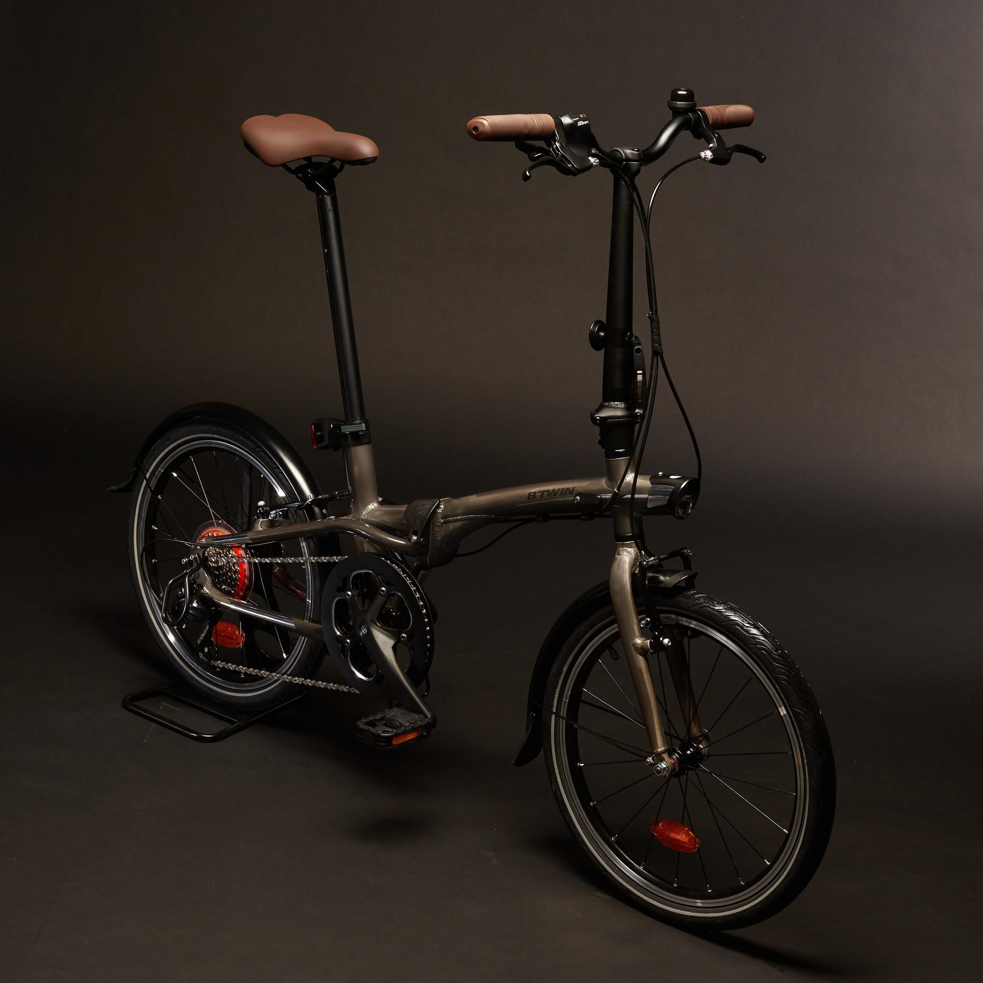 TILT 900 FOLDING BIKE RAW VARNISHED ALUMINUM