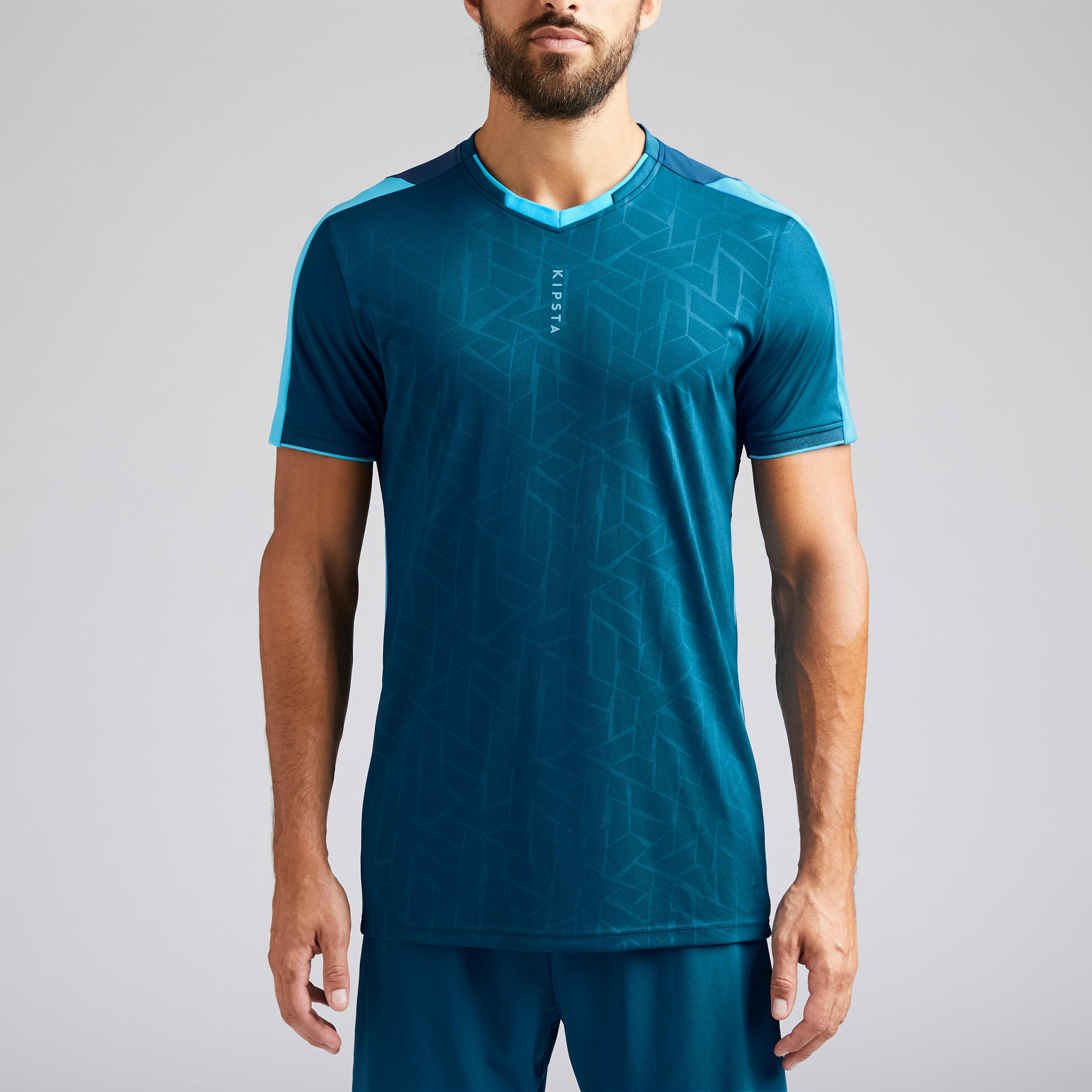 Adult Football Shirt F540 - Blue 2/12