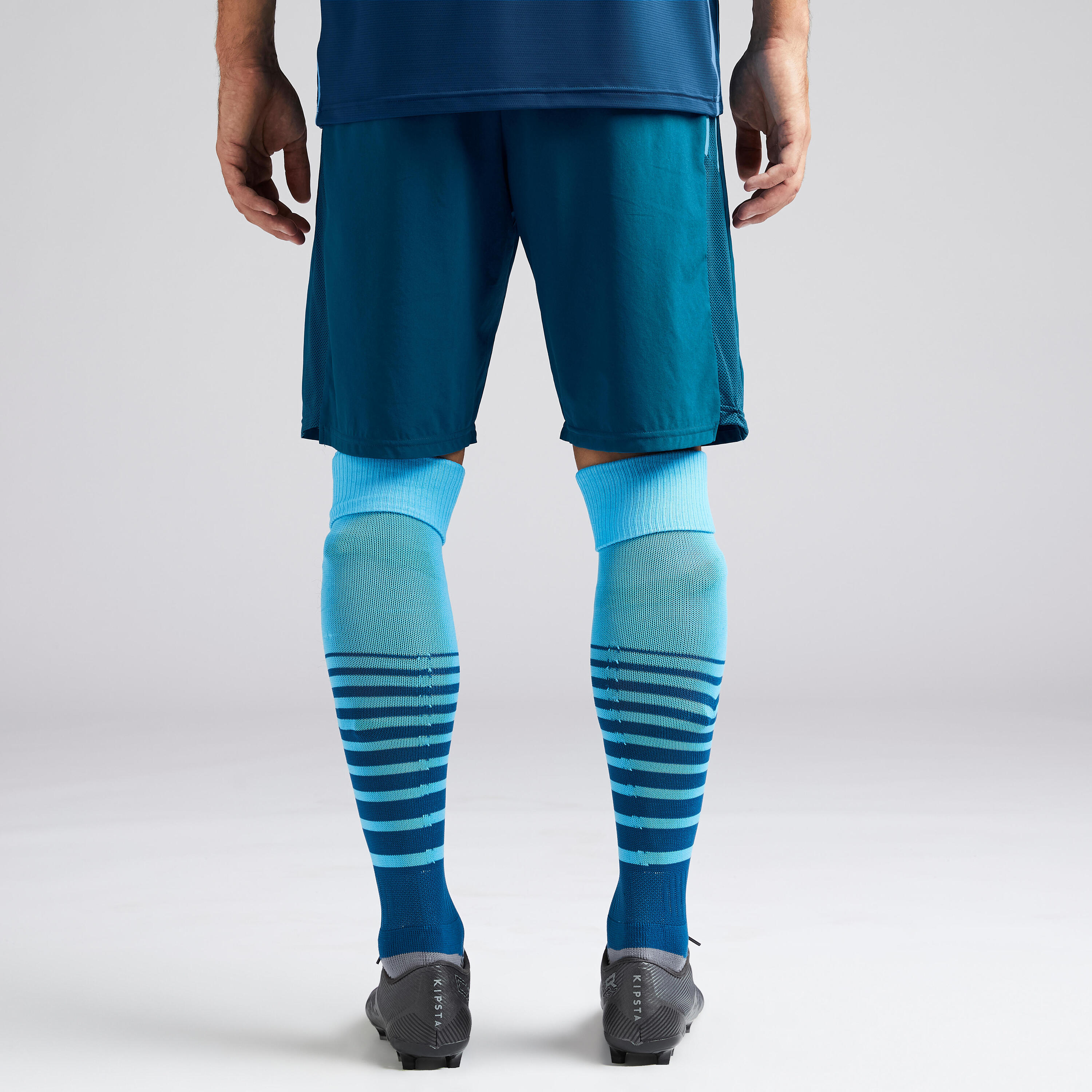 Adult 3-in-1 Football Shorts F540 - Petrol Blue 4/10