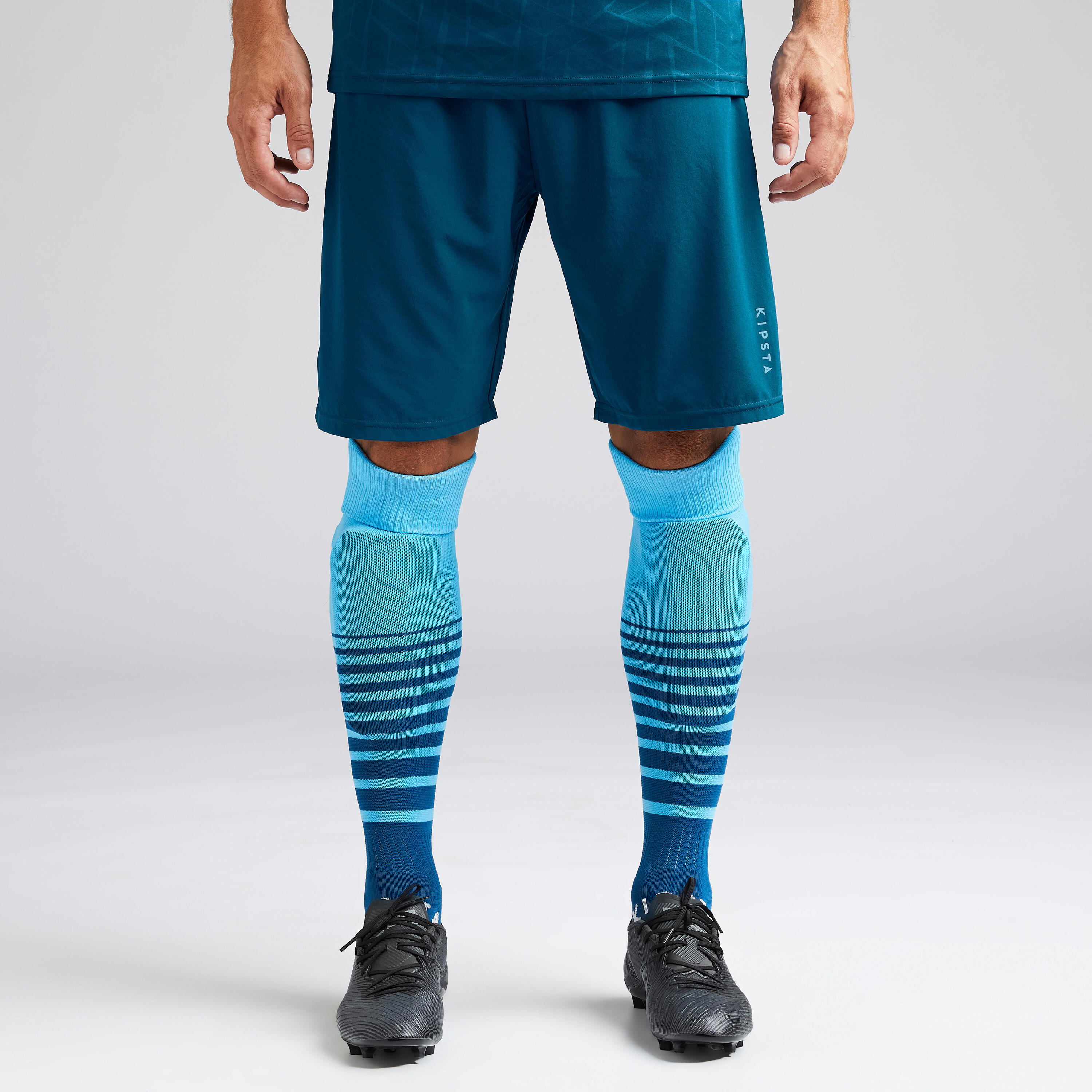 Adult 3-in-1 Football Shorts F540 - Petrol Blue 3/10