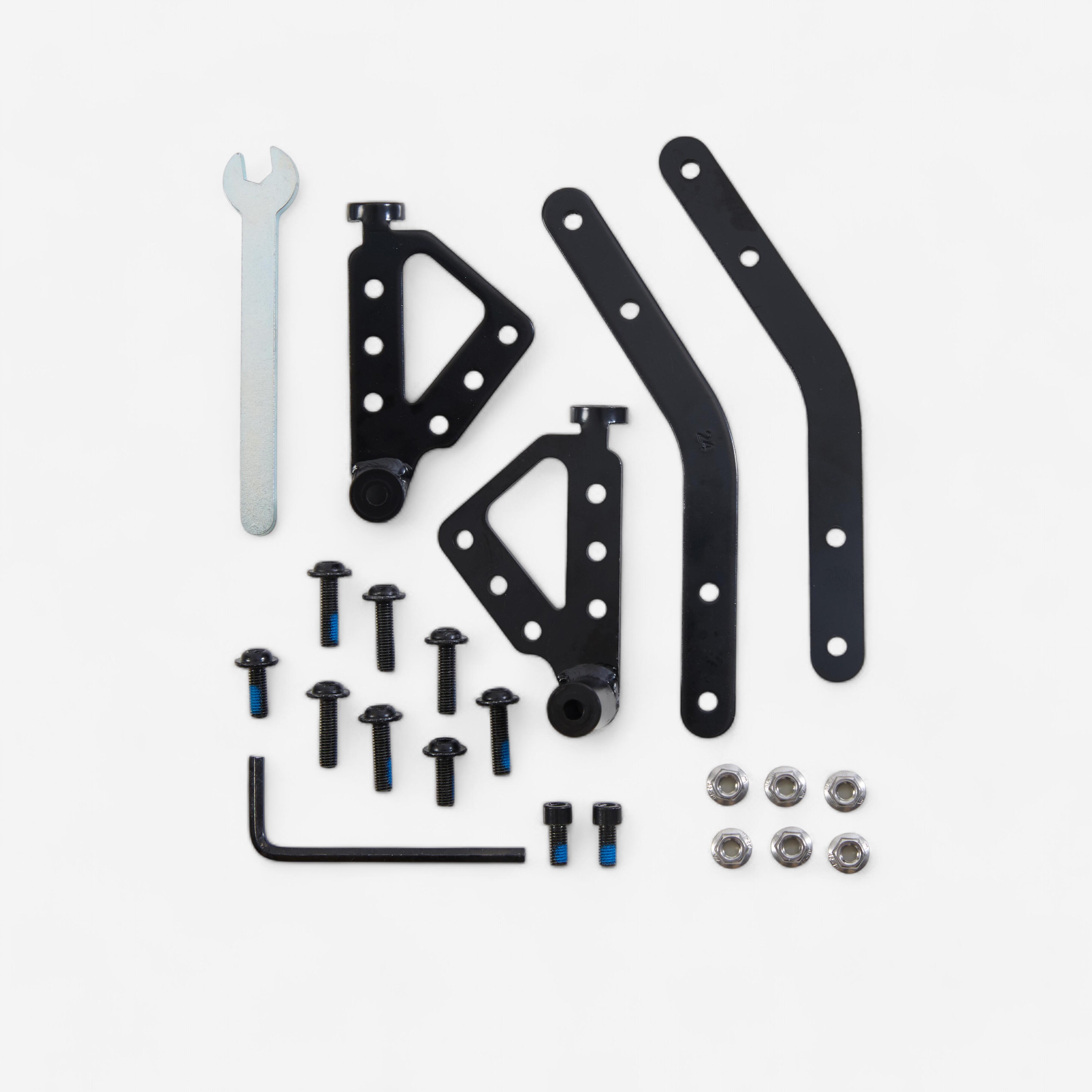 Elops - Kit Reparation Porte Bagages 500 Onesecondclip 26-28 Compatible Tous Freins - Porte-bagage - Sav Cycle - - Taille Unique - Decathlon