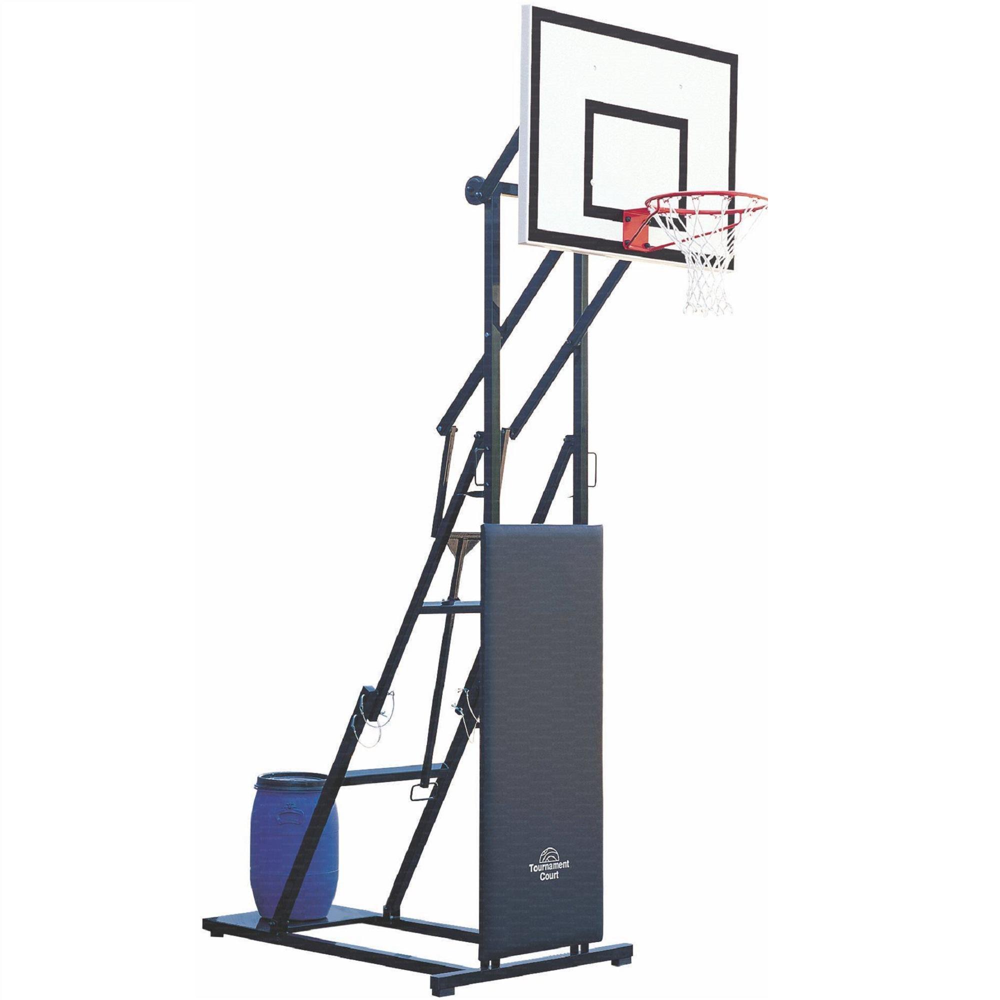 LEGAR MEZZO IMPIANTO BASKET MOBILE E REGOLABILE