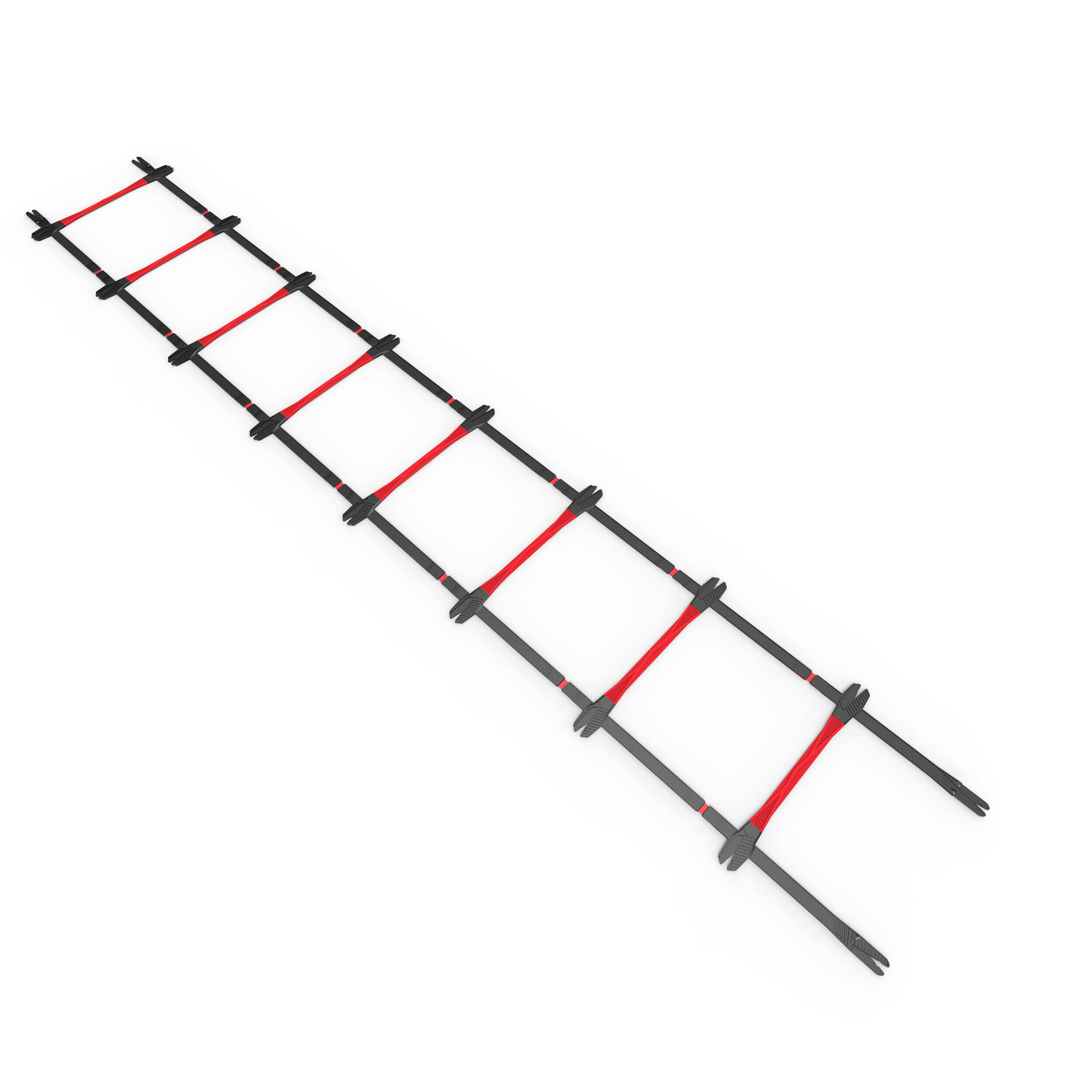 Football Ladder Training Flexible - Orange -  1