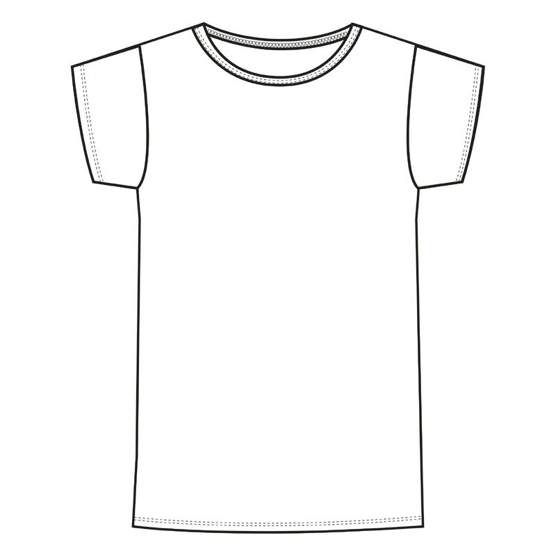 Tricou sport din bumbac Copii, Alb