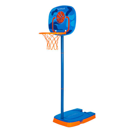 Panier De Basketball Pour Enfant K100 Ball Bleu 0 9m A 1 2m Jusqu A 5 Ans Decathlon