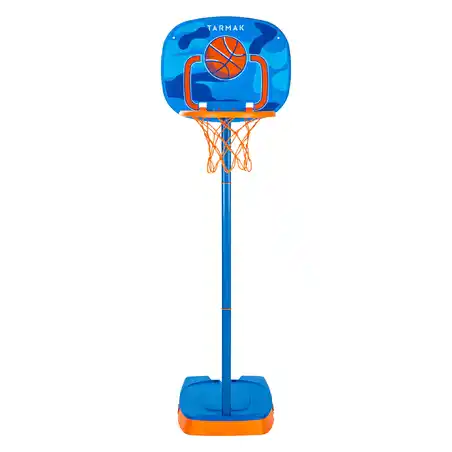 Keranjang Basket Anak K100 - Bola Biru.0,9 m sampai 1,2 m. Sampai usia 5 tahun.