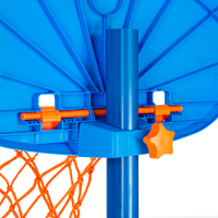 Panier de basketball pour enfant K100 Ball bleu. 0,9m à 1,2m. Jusqu&#039;à 5 ans.