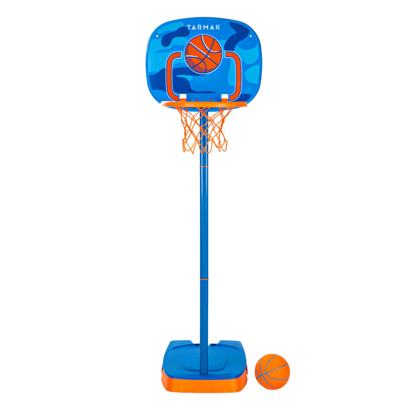 Panier De Basketball Pour Enfant K100 Ball Bleu 0 9m A 1 2m Jusqu A 5 Ans Decathlon