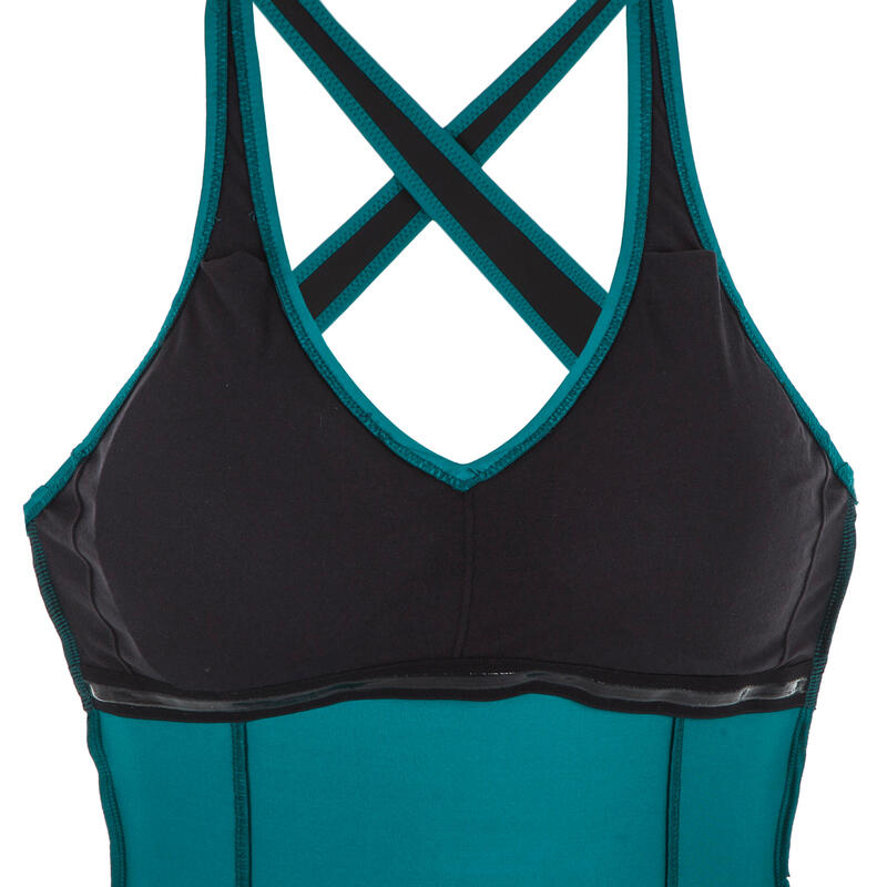 Купальник слитный женский Pearl Decathlon 310802