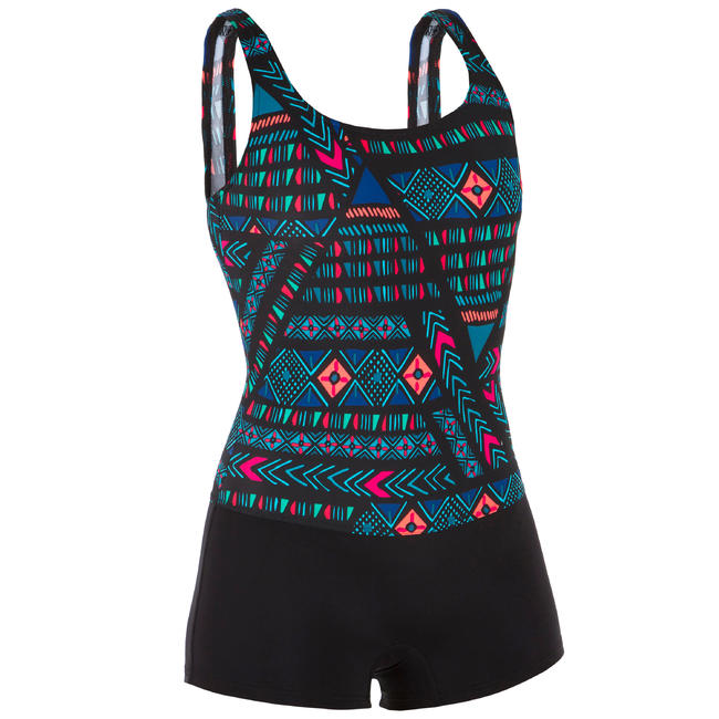 ladies shorty swimsuit