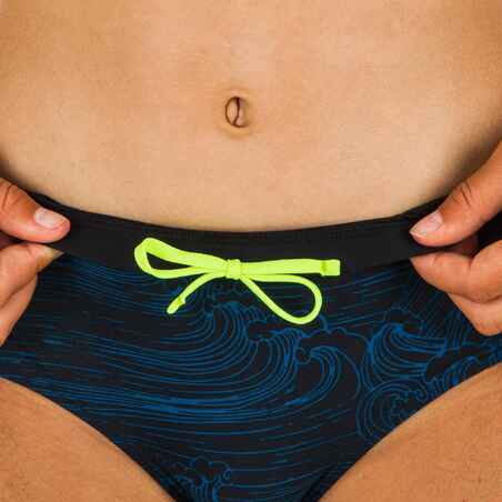 Girls' Swimming Bottoms Top Kamyleon - Sea Black