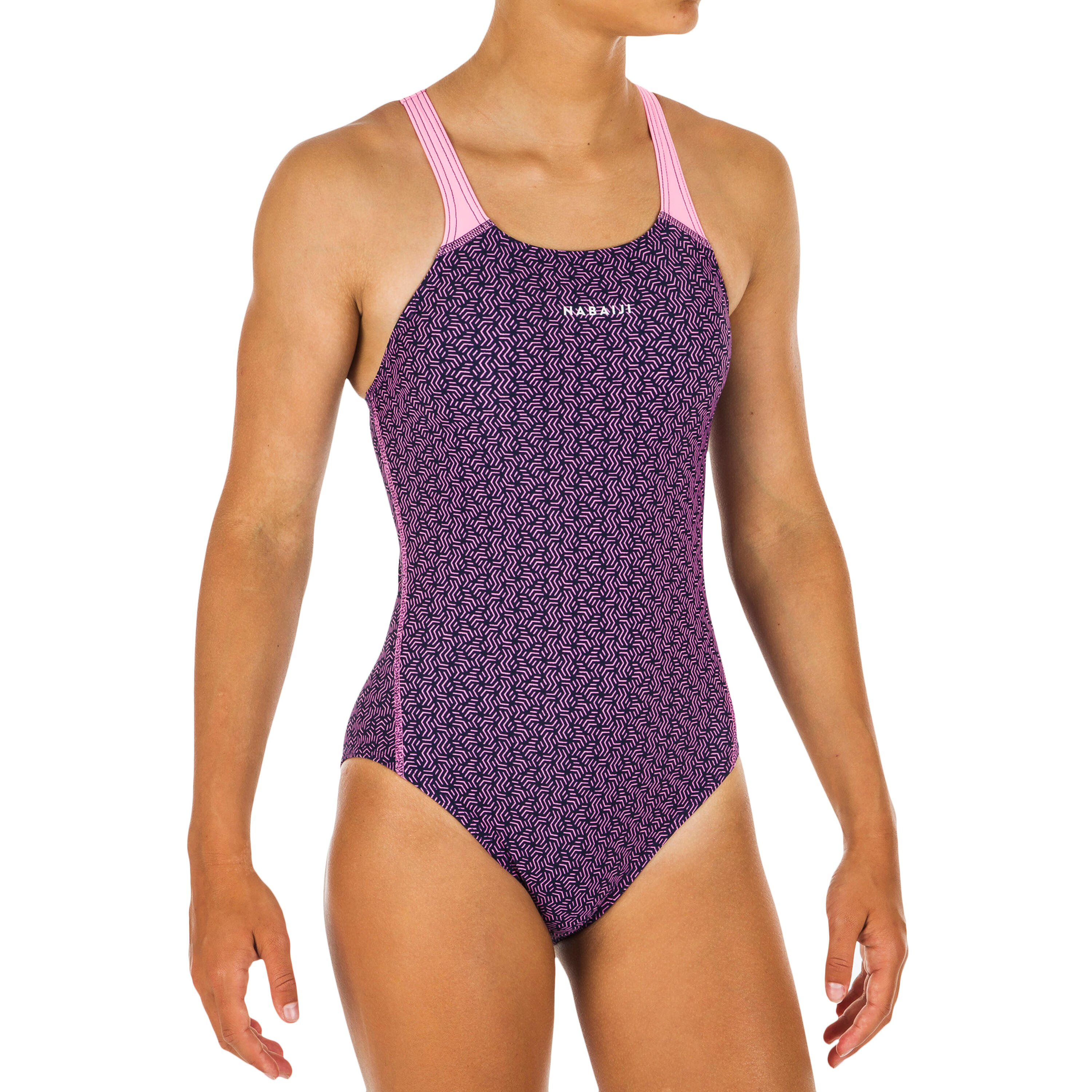 Traje de baño Kamyleon All Geo Niña Una Pieza Resistente Al Cloro -  Decathlon