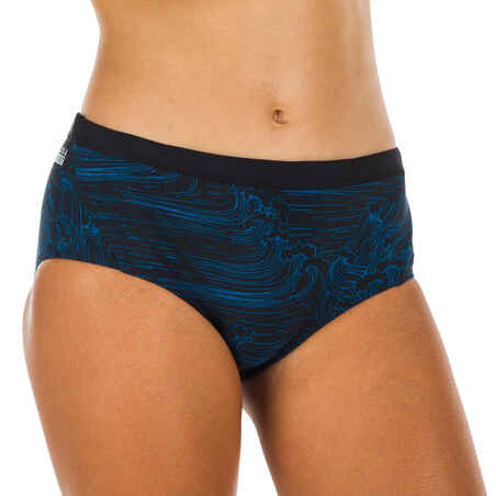 Girls' Swimming Bottoms Top Kamyleon - Sea Black