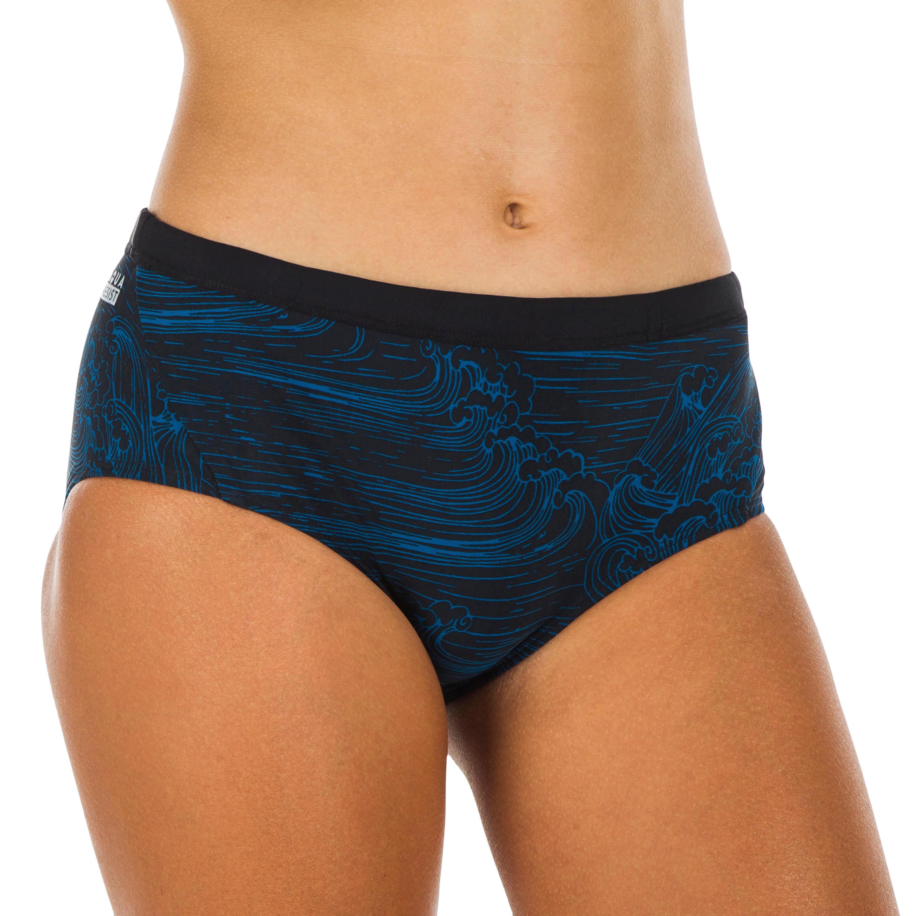 NABAIJI Girls' Swimming Bottoms Top Kamyleon - Sea Black