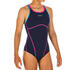 Girls Swimming One Piece Swimsuit Kamiye Blue