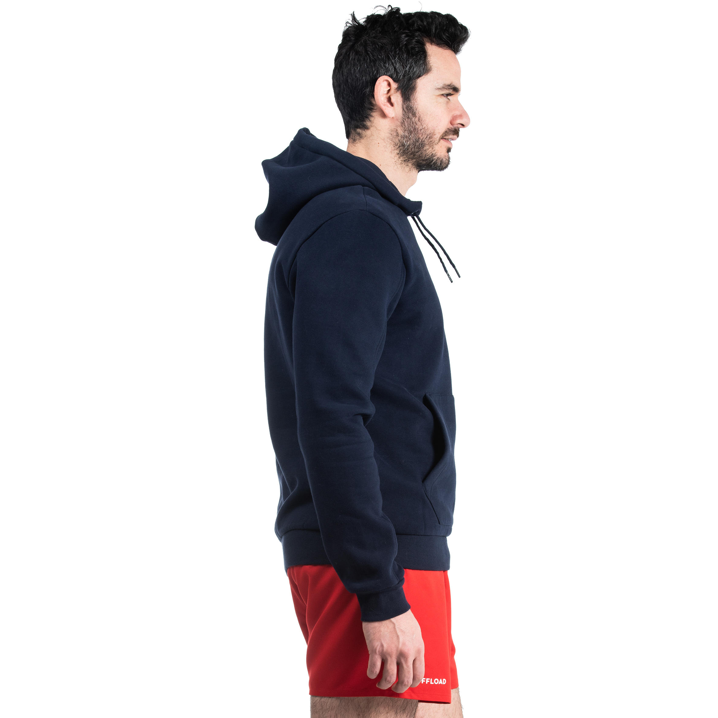 Adult Rugby Club Hoody R500 - Blue 7/7