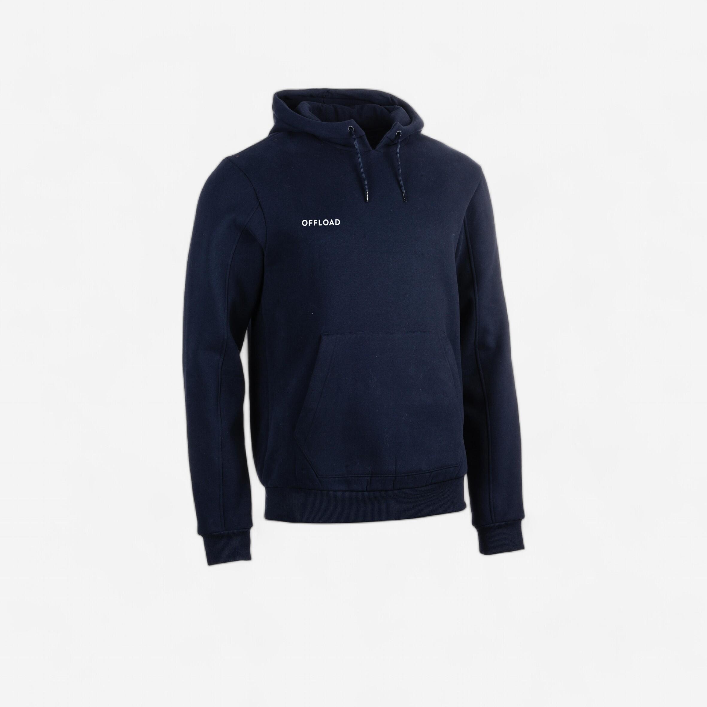 OFFLOAD Kids' Rugby Club Hoody R500 - Blue