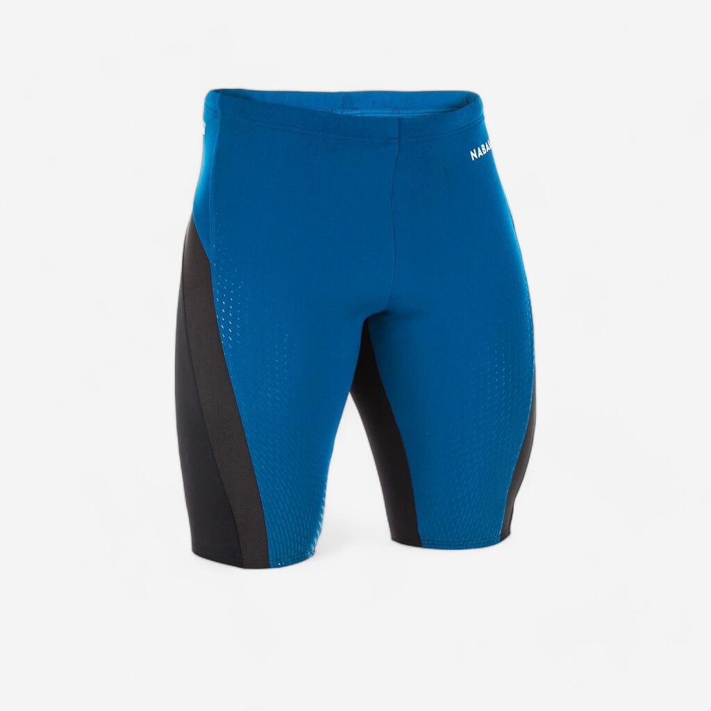 MEN'S SWIMMING JAMMER FIT - BLUE / BLACK