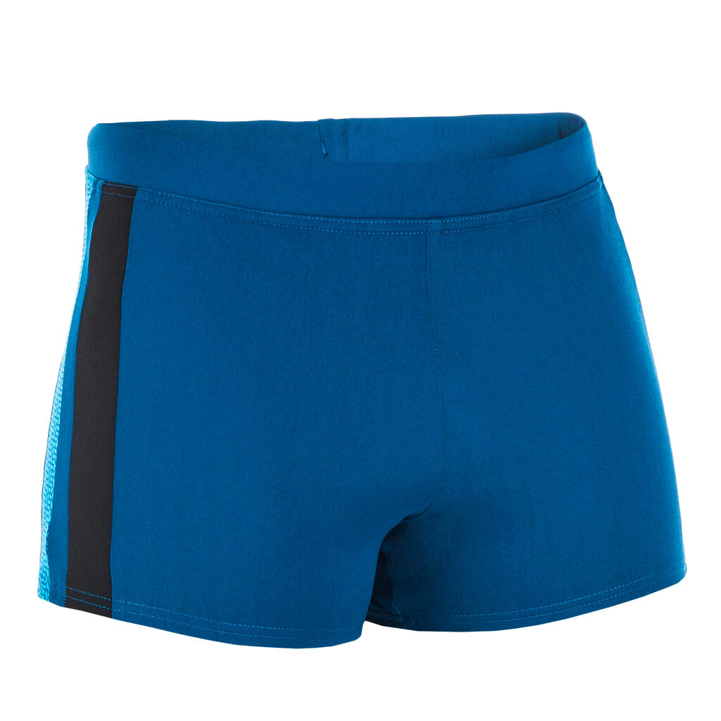 MEN'S SWIMMING BOXERS YOKE - BLACK / YELLOW