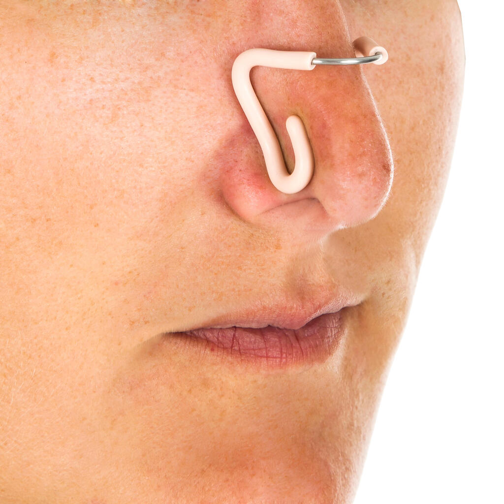 Artistic (Synchronised) Swimming Nose Clip - Beige Colour.