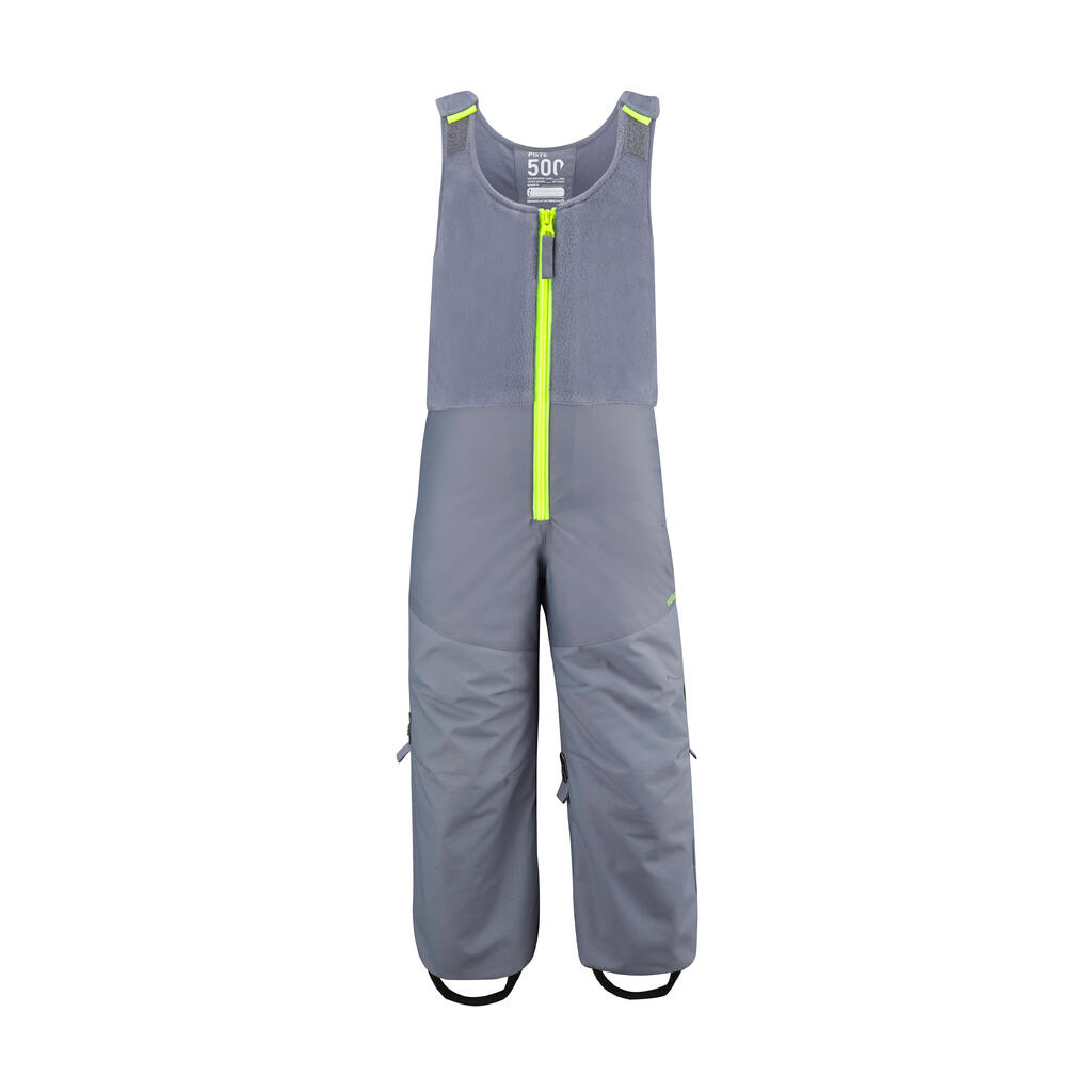 Skihose Latzhose PNF 500 Kinder grau 