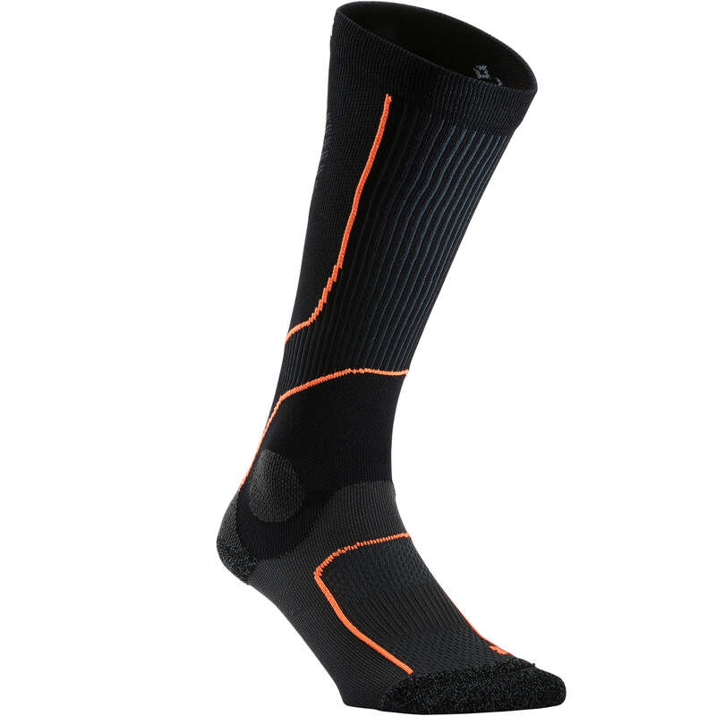 ADULT RUNNING SOCKS Running - Comp Sock 20 - black/red KIPRUN - Running Footwear