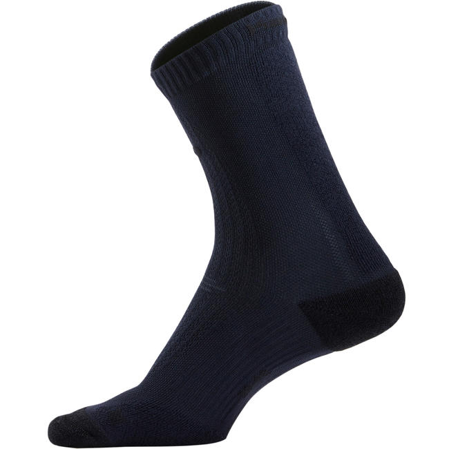 KIPRUN THICK UNDER CALF RUNNING SOCKS - DARK BLUE