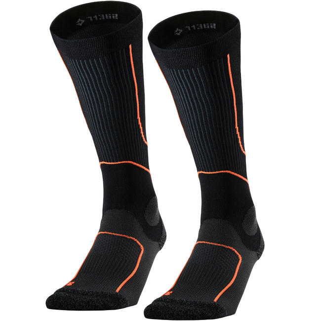 RUNNING COMPRESSION SOCKS BLACK/RED
