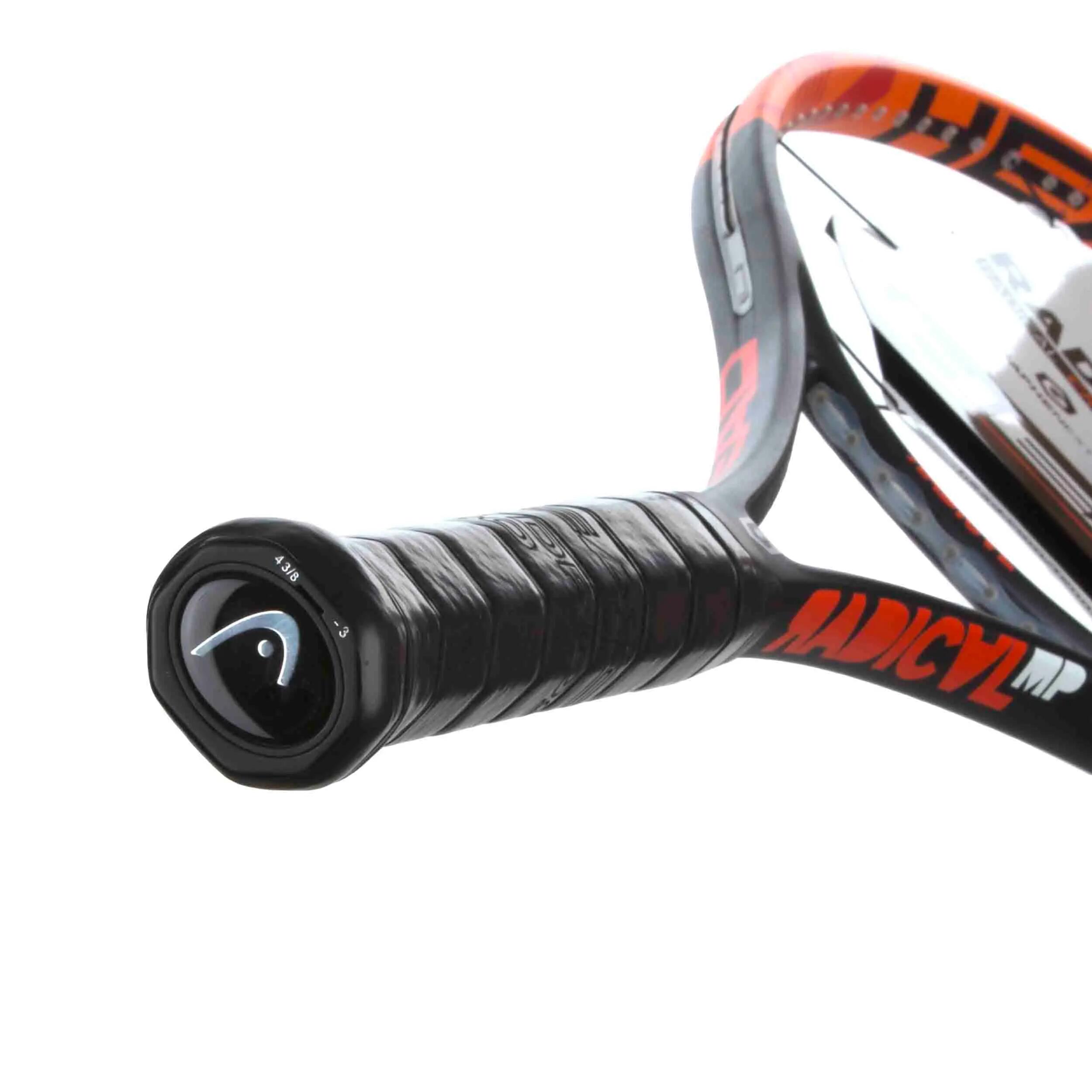 Radical MP Adult Tennis Racket - Orange / Black 5/10