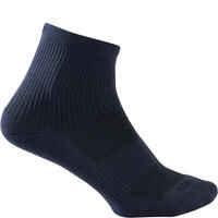 Mid-Height Running Socks Run500 Twin-Pack