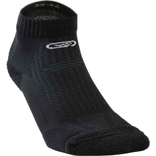 
      KIPRUN THICK MID-HEIGHT RUNNING SOCKS - BLACK
  