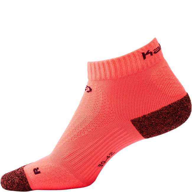 RUNNING MIDHEIGHT THICK SOCKS KIPRUN CORAL