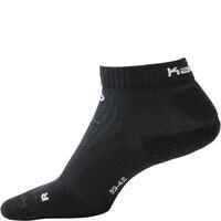 KIPRUN THICK MID-HEIGHT RUNNING SOCKS - BLACK