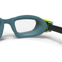 SPIRIT 500 Kids / JR Swimming Goggles Clear Lenses - Black / Blue