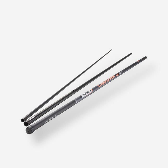 Caperlan Canne Peche De La Carpe Au Coup Carpover 500 Power 4 90m