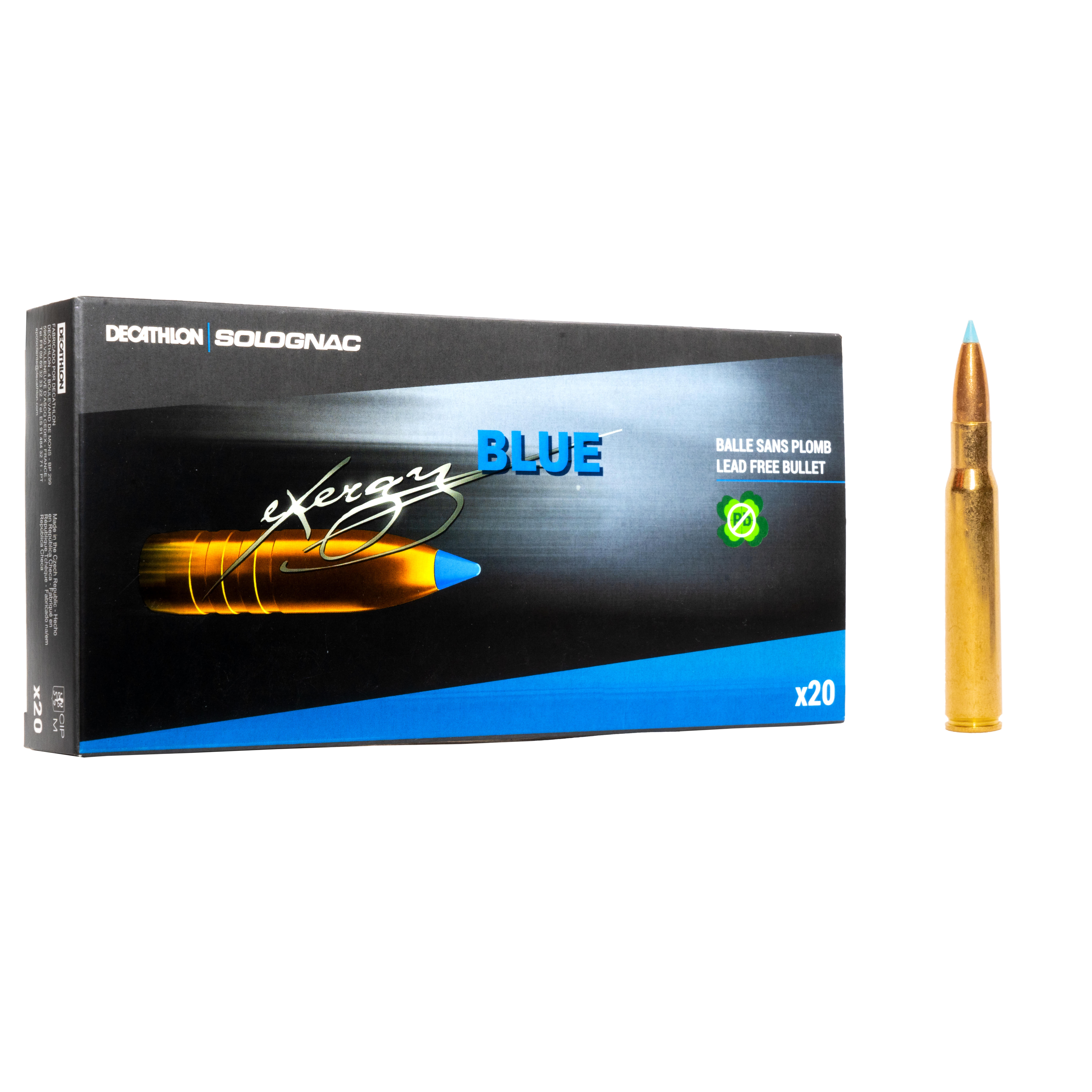 BALLE EXERGY 3006 SPRG SANS PLOMB 165 grains/10,7 grammes SOLOGNAC