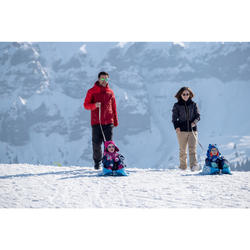 Combinaison Ski Bebe Xwarm Pull N Fit Rose Et Bleue Lugik Decathlon