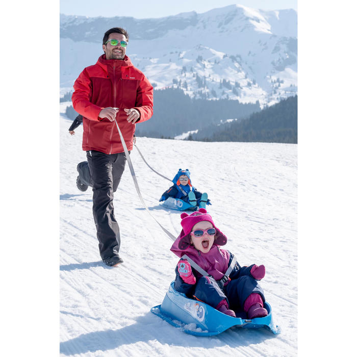 Luge Traineau De Bebe Bobee Bob Bleue David Decathlon Luge Traineau De Bebe Bobee Bob Bleue David Decathlon