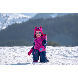 plátano federación inquilino Mono de esquí bebé cálido e impermeable - XWARM PULL'N FIT rosa y |  Decathlon