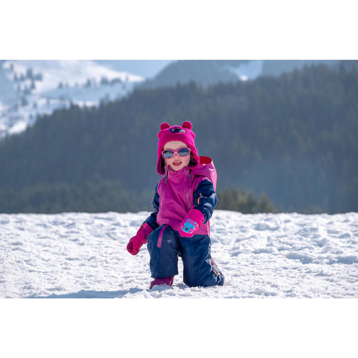 Bottes De Neige Luge Bebe Warm Bleues Lugik Decathlon